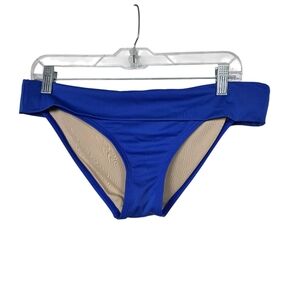 Victoria's Secret Blue Bikini Bottom M